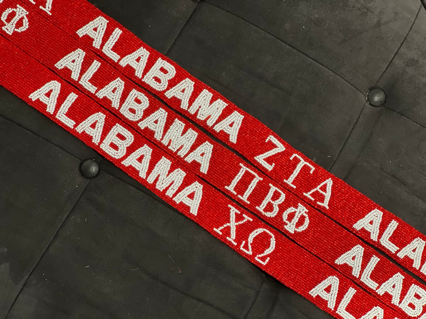 Beaded Gameday Sorority Purse Straps NOW SHIPPING