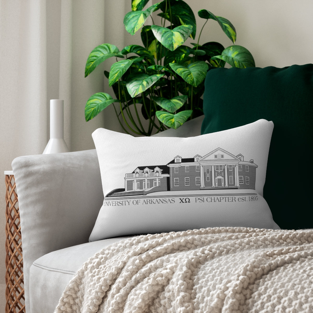 Chi O AR House Pillow
