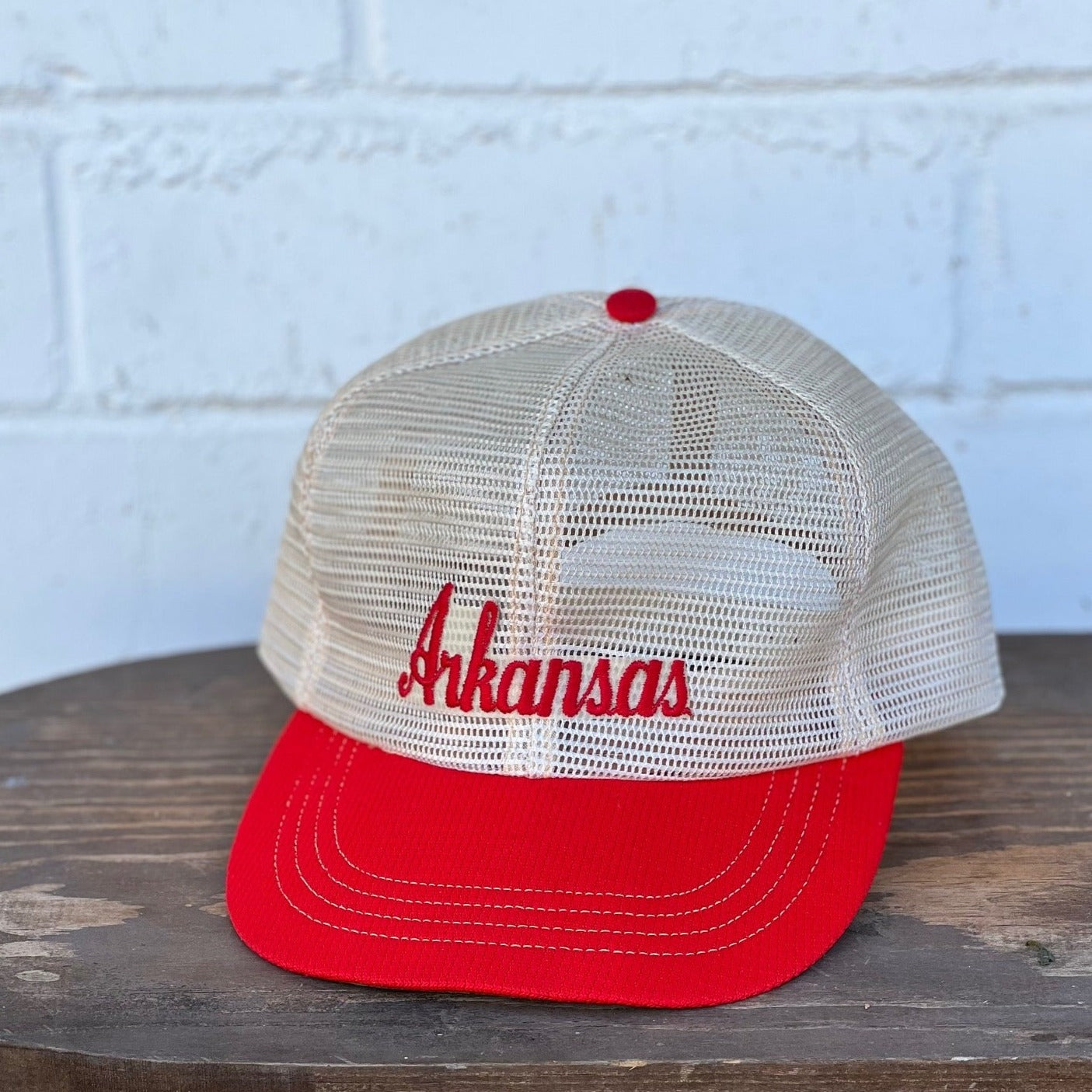 Vintage 1970s Arkansas Trucker Hat