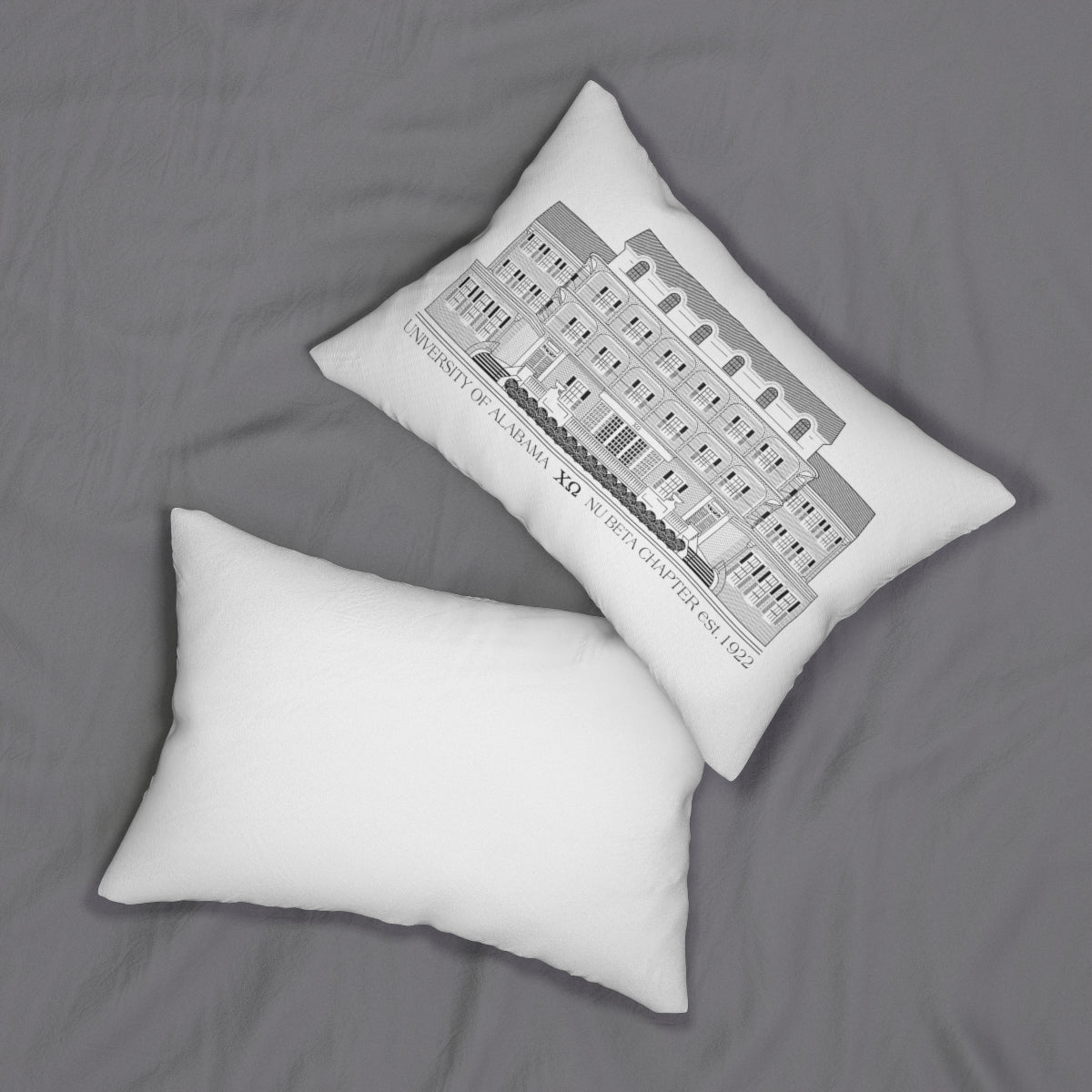 Chi O AL House Pillow