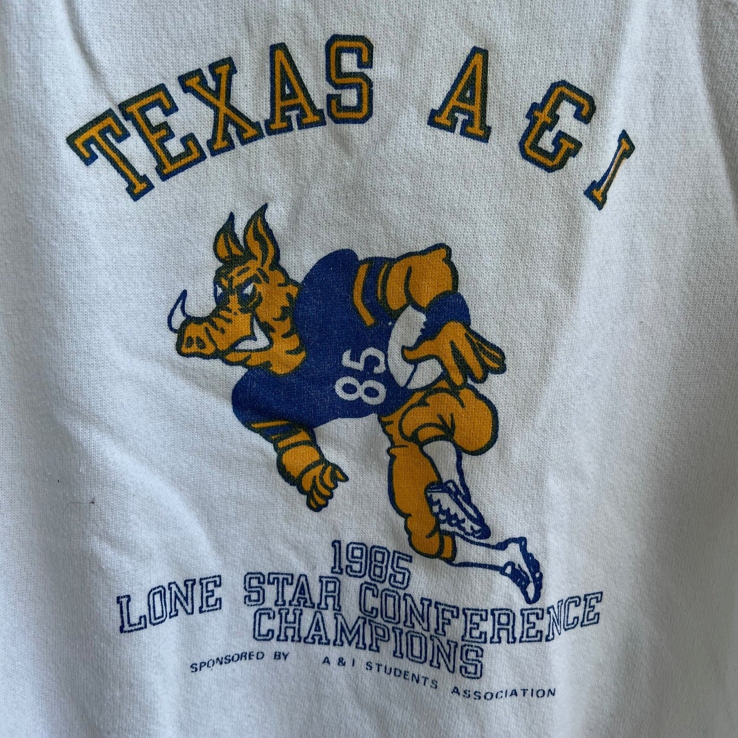 Vintage 1985 Texas AGI Crew Neck Sweatshirt