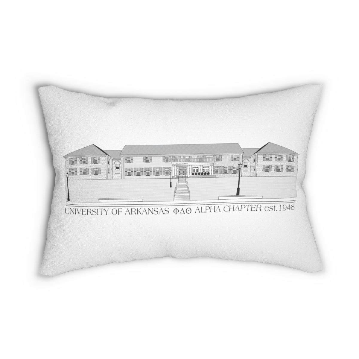 Phi Delta AR House Pillow